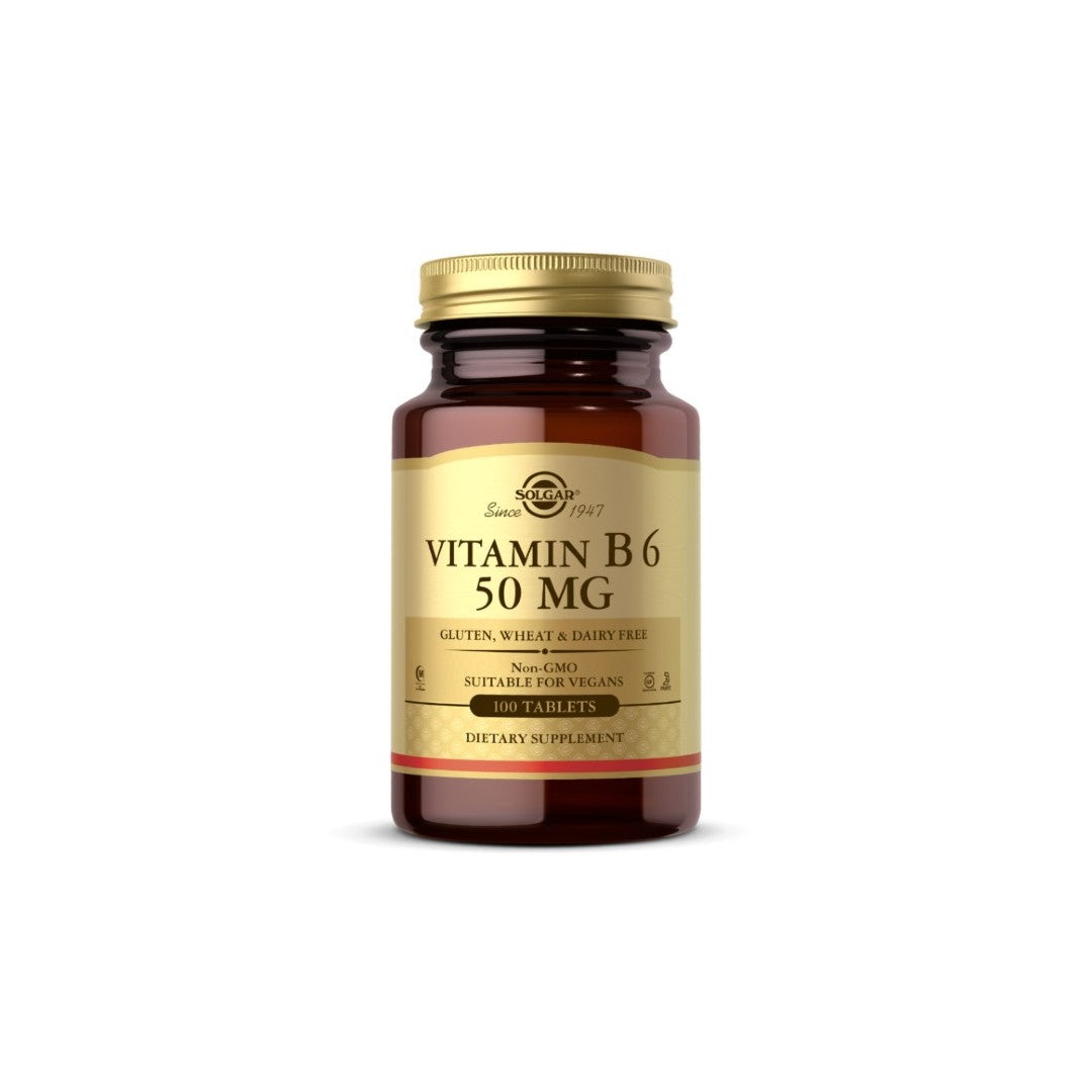Vitamin B6 50 mg 100 Tabletten Solgar